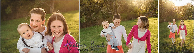 Sun Prairie family photographer, Sun Prairie baby photographer, Sun Prairie child photographer, Sun Prairie portrait photographer, extended family, outdoor family pictures, siblings, kisses