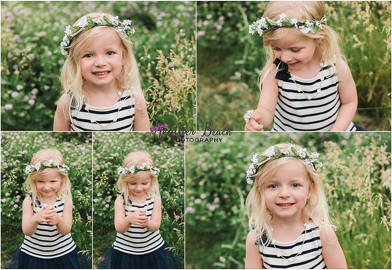 Sun Prairie family photographer, Madison family photographer, Sun Prairie child photographer, flowers, field, beautiful girl