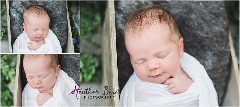Sun Prairie newborn photographer, Sun Prairie baby photographer, outdoor newborn photography, basket, wagon