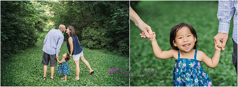 Sun Prairie family photographer, Madison family photographer, outdoor photography, sunset photography, family of 3, bridge, stones