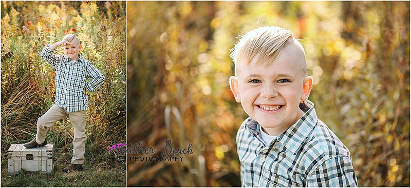 boy, Sun Prairie child photography, Madison child photography, portrait photography, golden hour, field, boardwalk, Token Creek Park