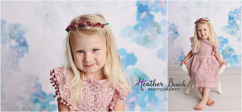 Sun Prairie baby photographer, Sun Prairie child photographer, Sun Prairie portrait photographer, Madison baby photographer, studio photos, flash photography, baby photos in Sun Prairie studio, cradle, dresses, bucket, sisters, two sisters in studio photography