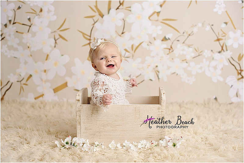 Sun Prairie baby photographer, Sun Prairie child photographer, Sun Prairie portrait photographer, Madison baby photographer, studio photos, flash photography, baby photos in Sun Prairie studio, cradle, dresses, bucket, sisters, two sisters in studio photography